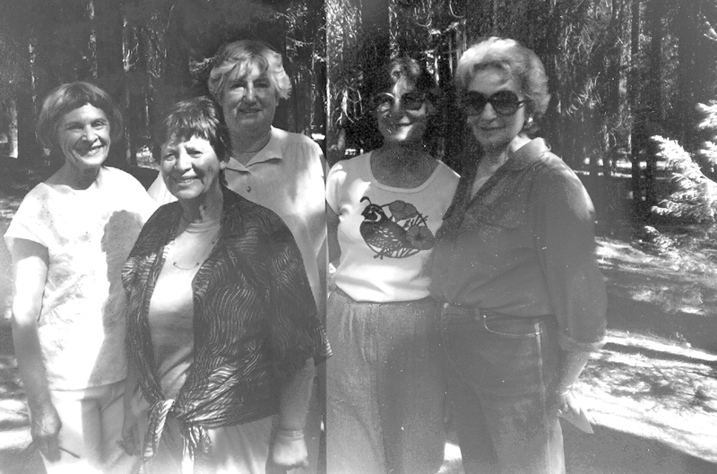 EleanorZabrowski EML EvelynCarlson SonjaWilcomer Eileen CalaverasBigTrees 10-2-87